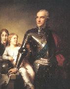 The Count Potocki and his sons unknow artist